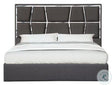 Degas Queen Bed In Charcoal - 18720Q | J&M