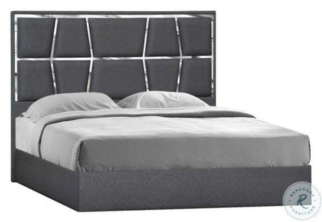 Degas Queen Bed In Charcoal - 18720Q | J&M