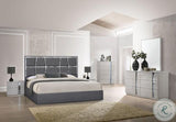 Degas Queen Bed In Charcoal - 18720Q | J&M | Home Elegance USA