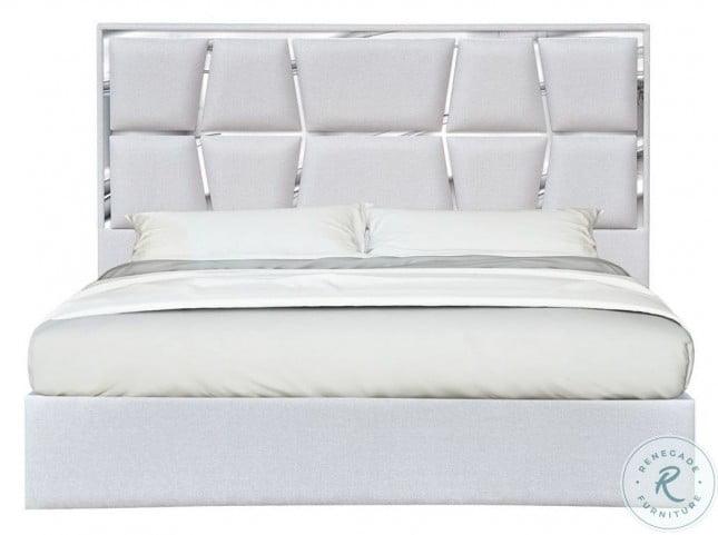 Degas King Bed In Silver Grey - 18721K | J&M | Home Elegance USA