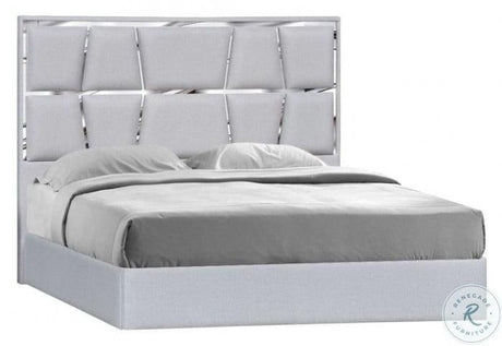 Degas Queen Bed In Silver Grey - 18721Q | J&M