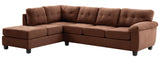 Glory Furniture Gallant G902B-SC Sectional , CHOCOLATE - Home Elegance USA