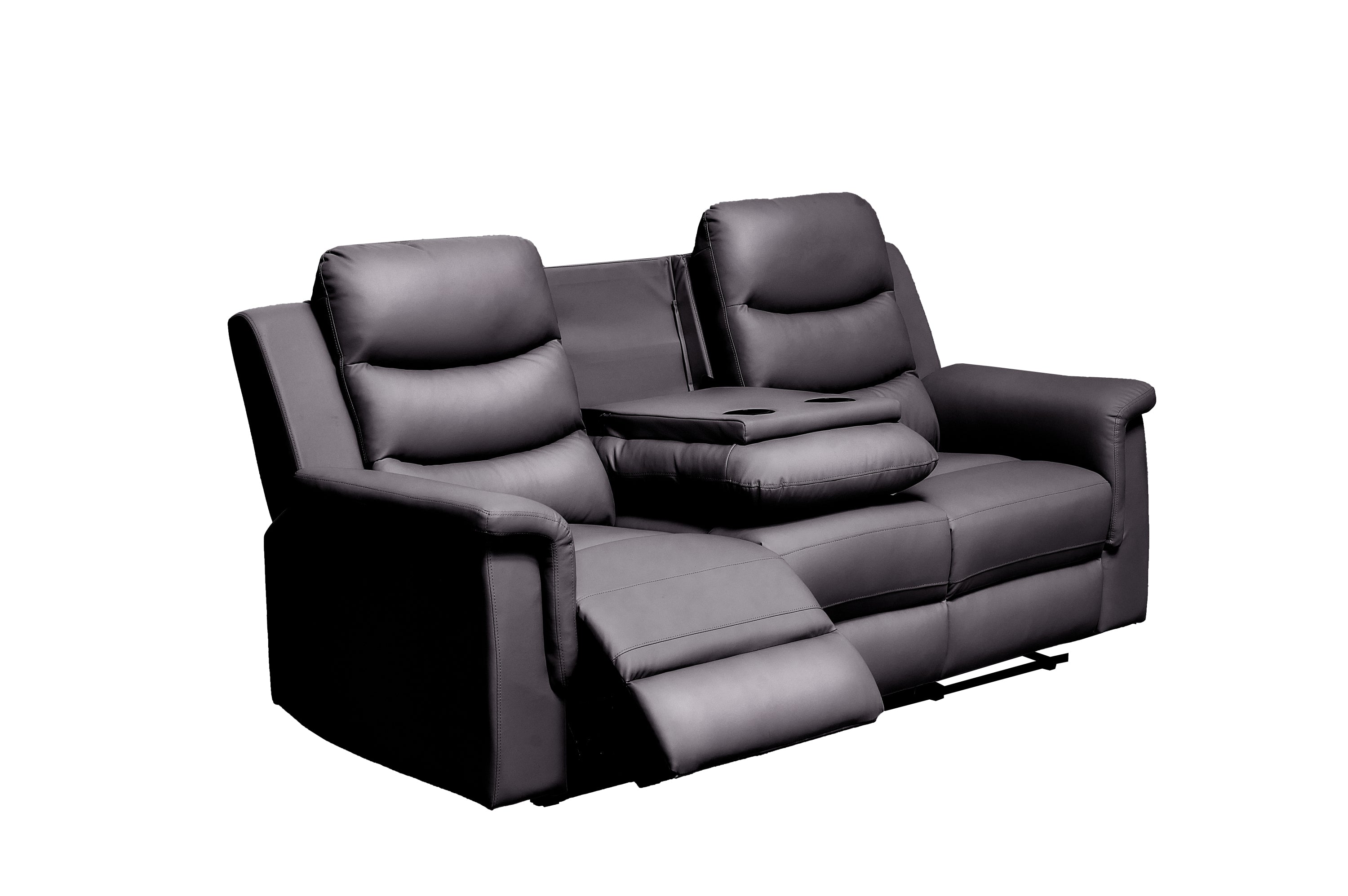 Reclining sofa with Middle Console Slipcover Stretch Home