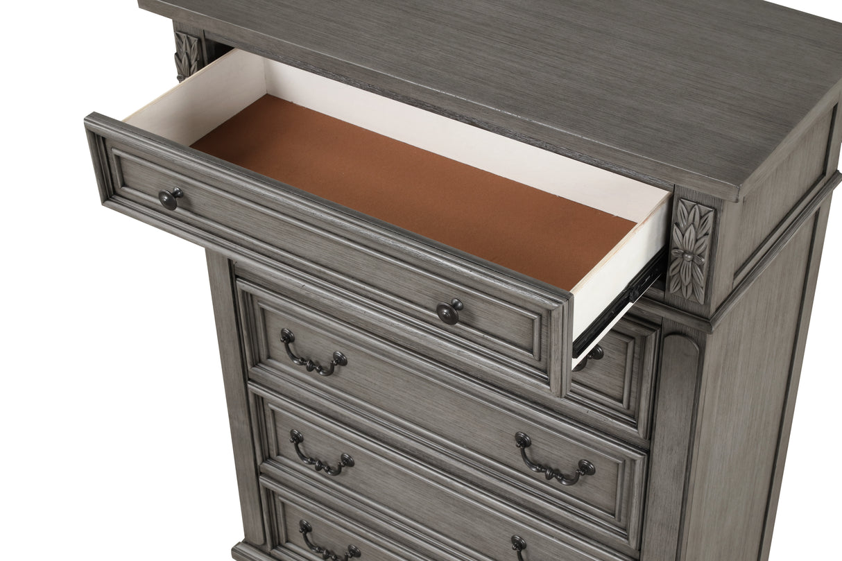 Grace Chest in Gray - Home Elegance USA