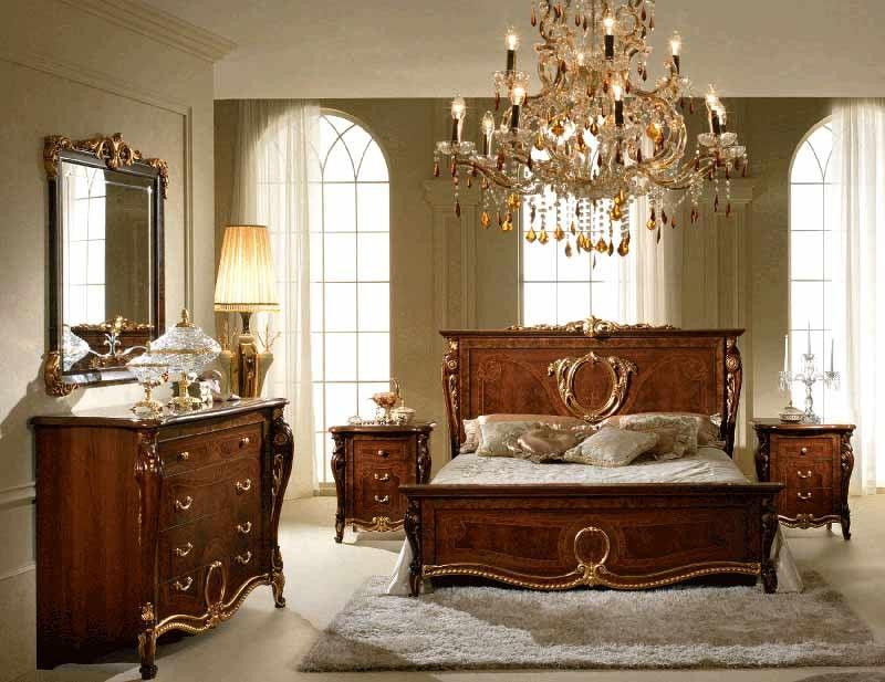 Esf Furniture - Arredoclassic Italy Donatello 5 Piece Queen Bedroom Set - Donatelloqb-5Set