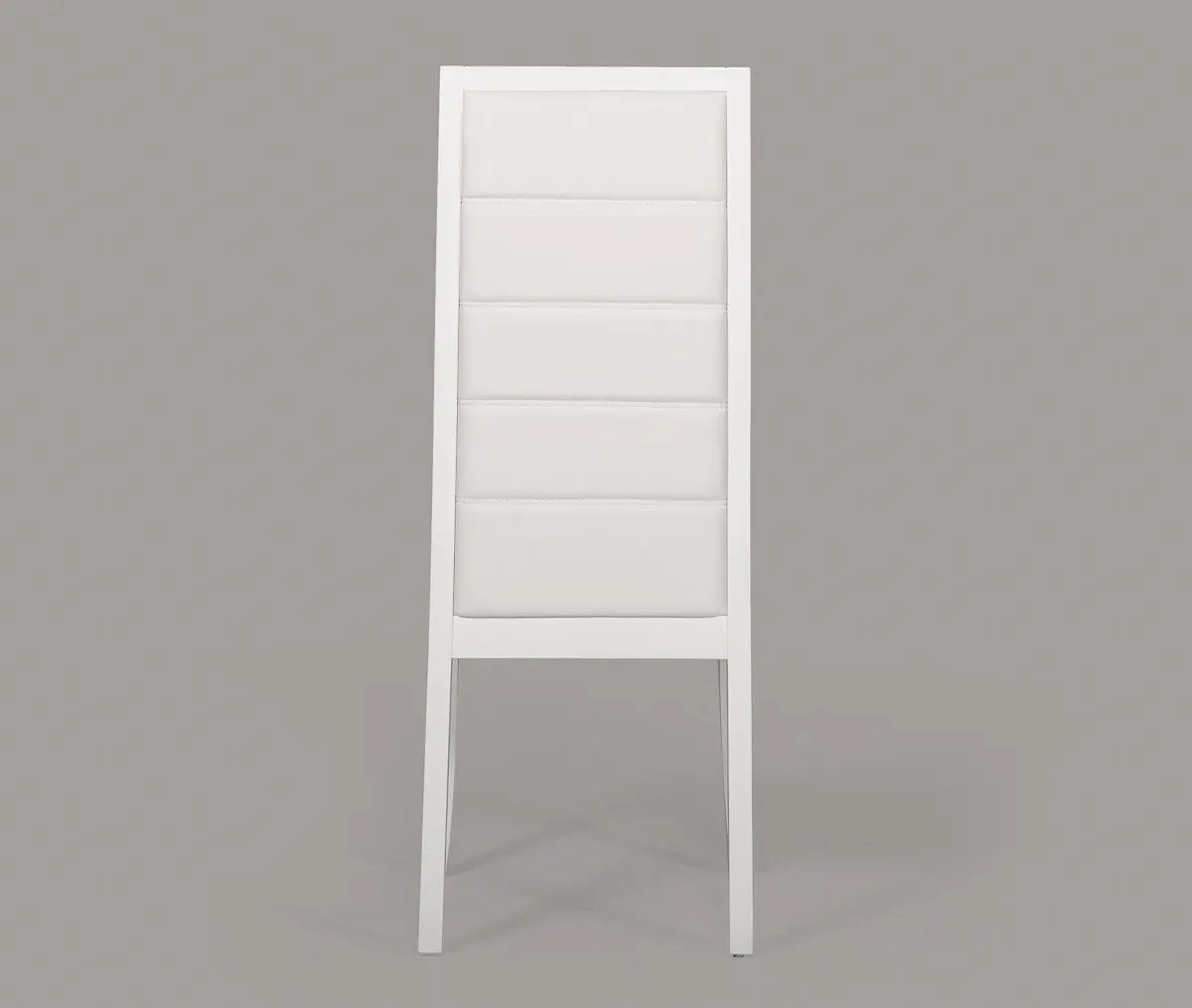 9007 Contemporary White Leatherette Dining Chairs (Set Of 2) Vggu9007Ch - Wht | Home Elegance USA