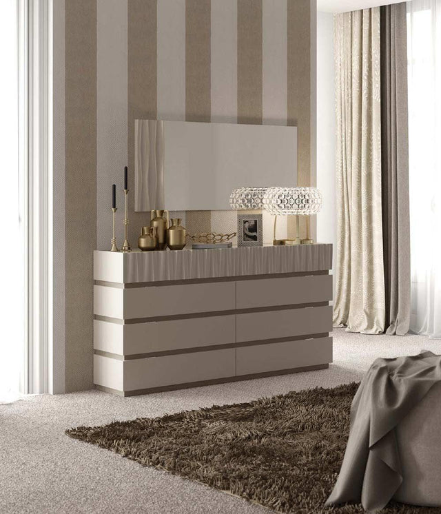 Esf Furniture - Marina Double Dresser - Marinaddresser