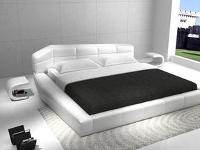 Dream White Queen Platform Bed - 17835-Q | J&M