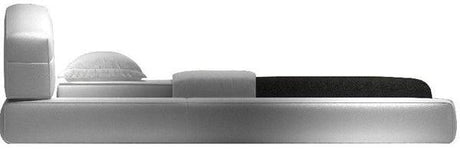 Dream White Queen Platform Bed - 17835-Q | J&M