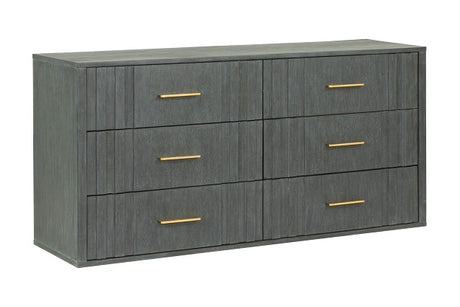 Vig Furniture Modrest Manchester- Contemporary Dark Grey Dresser