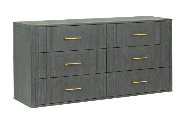 Vig Furniture Modrest Manchester- Contemporary Dark Grey Dresser