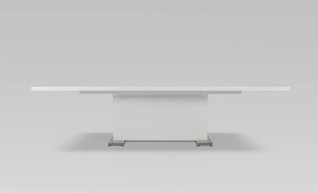 Vig Furniture - Bono Modern White Dining Table - Vggu-Bono2