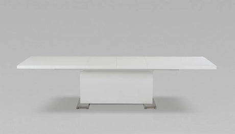 Vig Furniture - Bono Modern White Dining Table - Vggu-Bono2