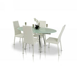 Vig Furniture - Modrest Brunch Modern White Extendable Dining Table - Vggu2607