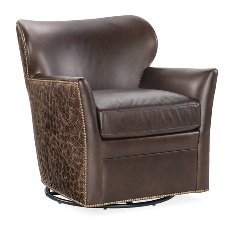 Hooker Furniture Cc Kenya Hearth Swivel Chair - Home Elegance USA