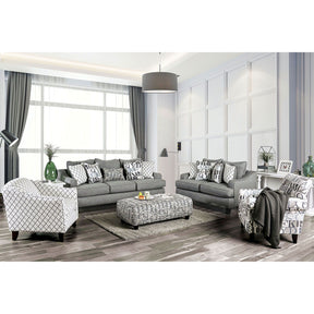 Verne - Sofa & Loveseat - Bluish Gray