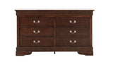 Glory Furniture LouisPhillipe G2125-D Dresser , Cappuccino - Home Elegance USA