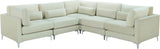 Julia - Modular Sectional - Cream - Fabric - Home Elegance USA