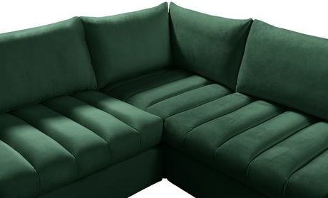 Jacob - Modular Sectional 6 Piece - Green - Home Elegance USA