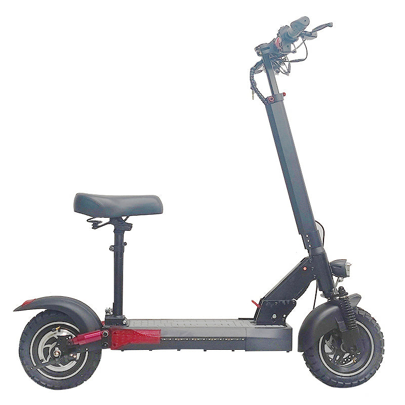500W 10 inch off-road foldable electric scooter for adult with APPS Max load 330lb