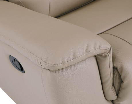 Global United Reclining Modern Leather Air Upholstered Chair