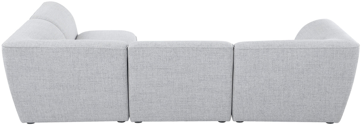 Miramar - Modular Sectional 4 Piece - Gray - Home Elegance USA