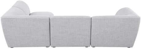 Miramar - Modular Sectional 4 Piece - Gray - Home Elegance USA