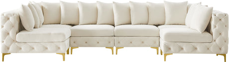 Tremblay - Modular Sectional 6 Piece - Cream - Modern & Contemporary - Home Elegance USA