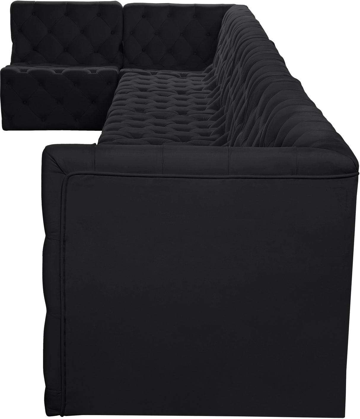 Tuft - Modular Sectional 8 Piece - Black - Home Elegance USA