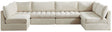 Jacob - Modular Sectional 6 Piece - Cream