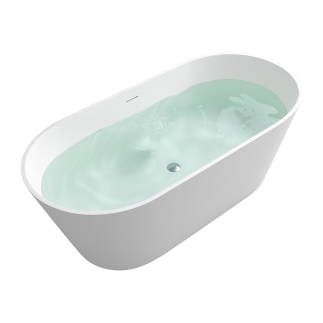 1600mm solid surface bathtub for bathroom - FS304 - 1600 - image - 1