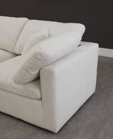 Plush - Cloud Modular Sectional 6 Piece - Cream - Modern & Contemporary - Home Elegance USA