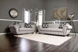 Viviana - Sofa & Loveseat - Gray / Black