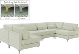 Julia - Modular Sectional 6 Piece - Cream - Home Elegance USA