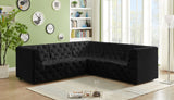 Tuft - Modular Sectional 5 Piece - Black - Home Elegance USA