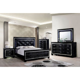 Bellanova - 5 Piece Queen Bedroom Set With Chest - Black - Home Elegance USA