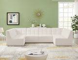 Relax - Modular Sectional 6 Piece - Cream - Home Elegance USA