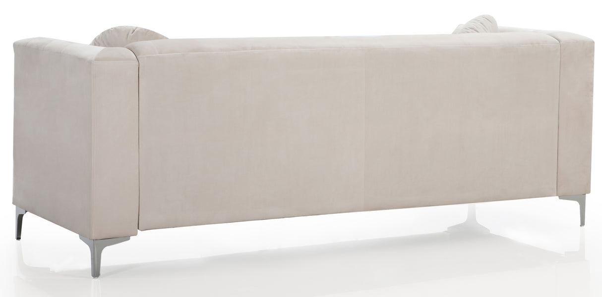 Glory Furniture Pompano G898A-S Sofa ( 2 Boxes ) , IVORY Home Elegance USA