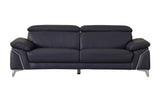 Global United Top Grain Italian Leather Sofa - Home Elegance USA