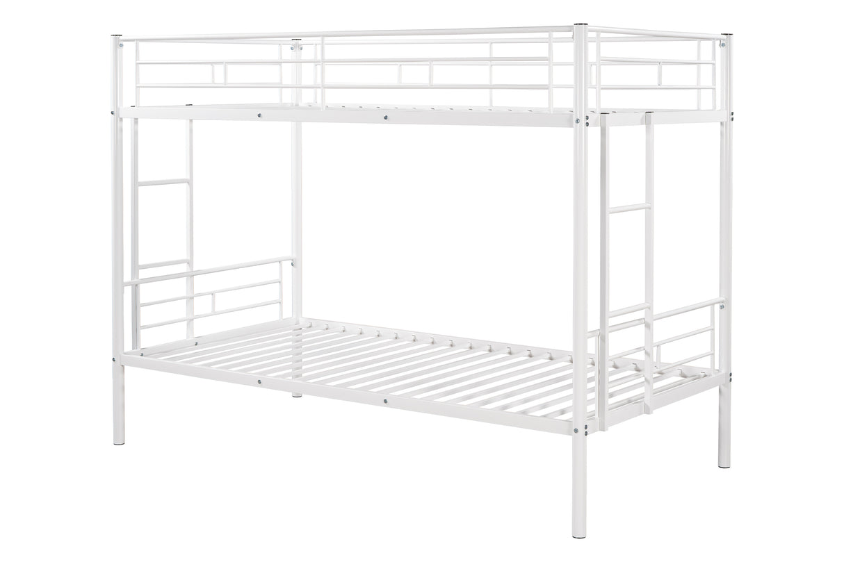 Twin over twin bunk bed (new sku: W42752423) - Home Elegance USA