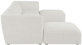 Miramar - Modular Sectional 6 Piece - Cream - Modern & Contemporary - Home Elegance USA