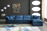 Plush - Cloud Modular Sectional - Navy - Modern & Contemporary - Home Elegance USA