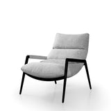 Vig Furniture Modrest - Modern Homer Accent Grey Fabric Chair