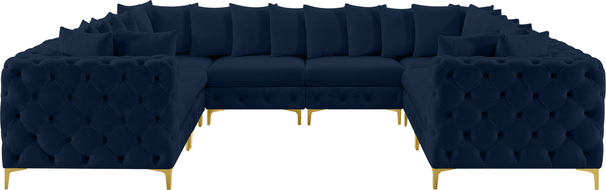 Tremblay - Modular Sectional 8 Piece - Navy - Fabric - Home Elegance USA