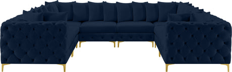 Tremblay - Modular Sectional 8 Piece - Navy - Fabric - Home Elegance USA