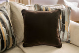 Kailyn - Sofa & Loveseat - Sand / Brown - Home Elegance USA