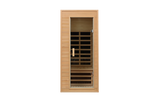 One person standard hemlock far infrared indoor sauna room