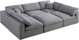 Serene - Cloud Modular Sectional - Grey