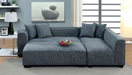 Jaylene - Sectional - Gray - Home Elegance USA