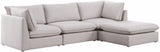 Mackenzie - Modular Sectional 4 Piece - Beige - Home Elegance USA